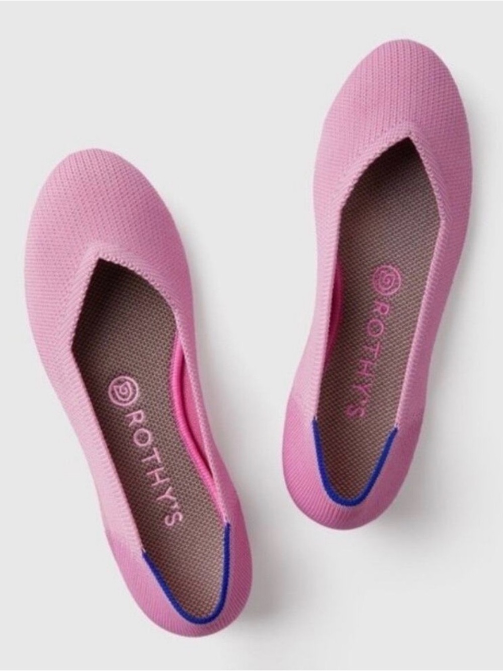 Rothy's The Flat shoes in Begonia Pink Size 7.5